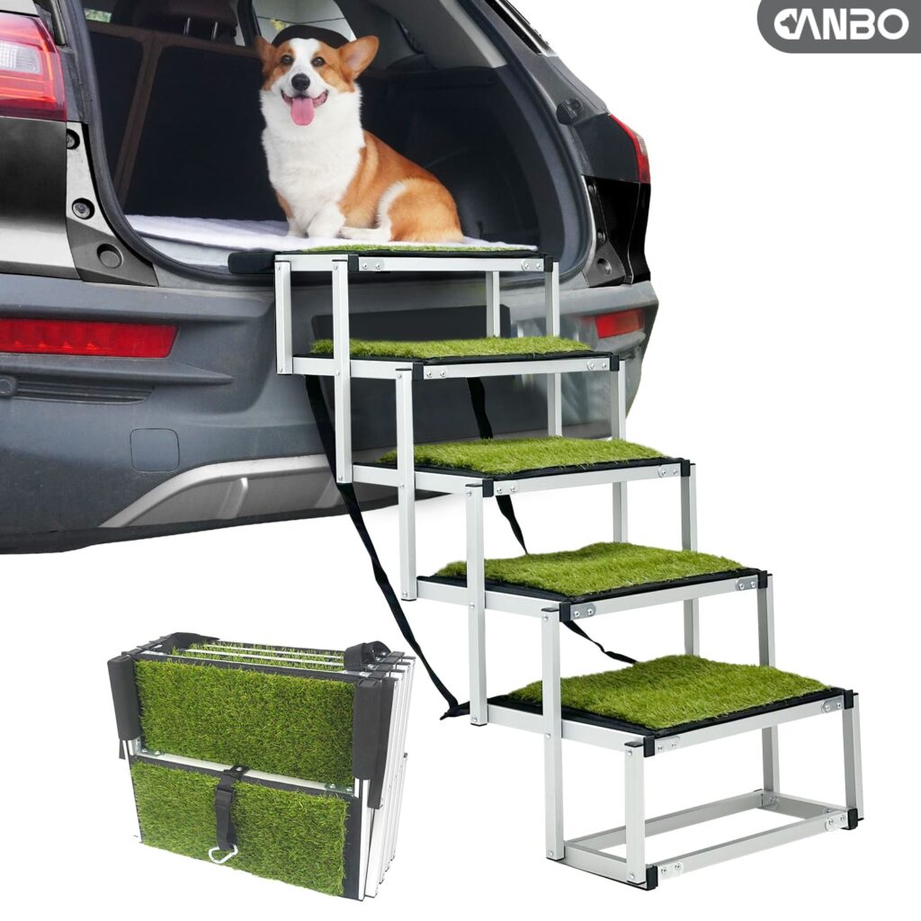 foldable dog steps for car