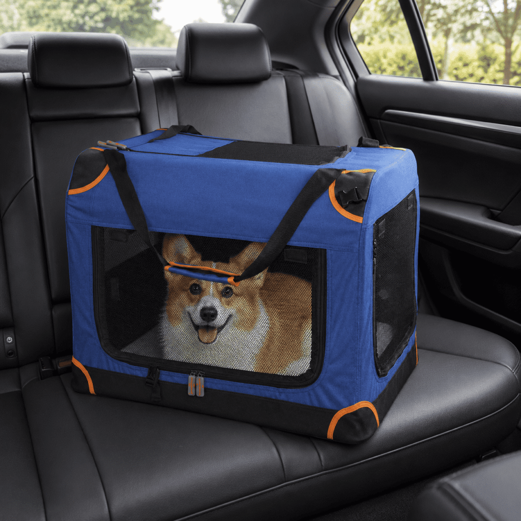 collapsible soft sided dog crate (3)