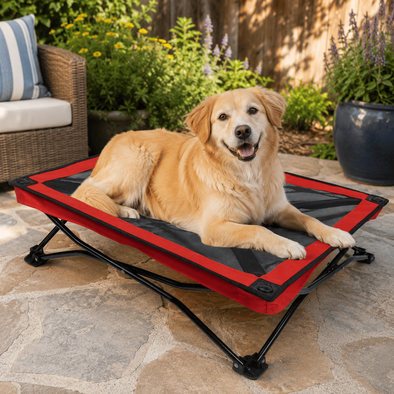 foldable travel dog bed (2)