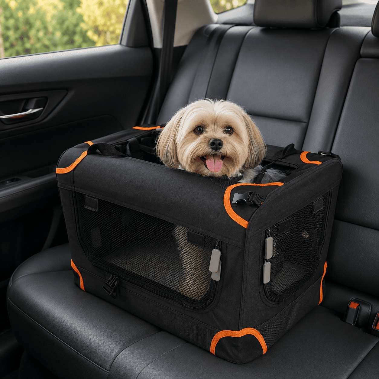 portable canvas dog crate (4)