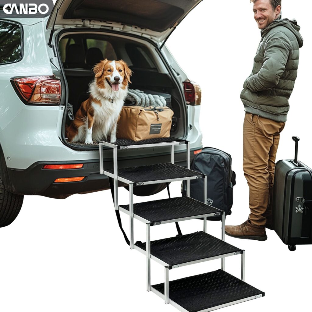 folding dog ramp for car