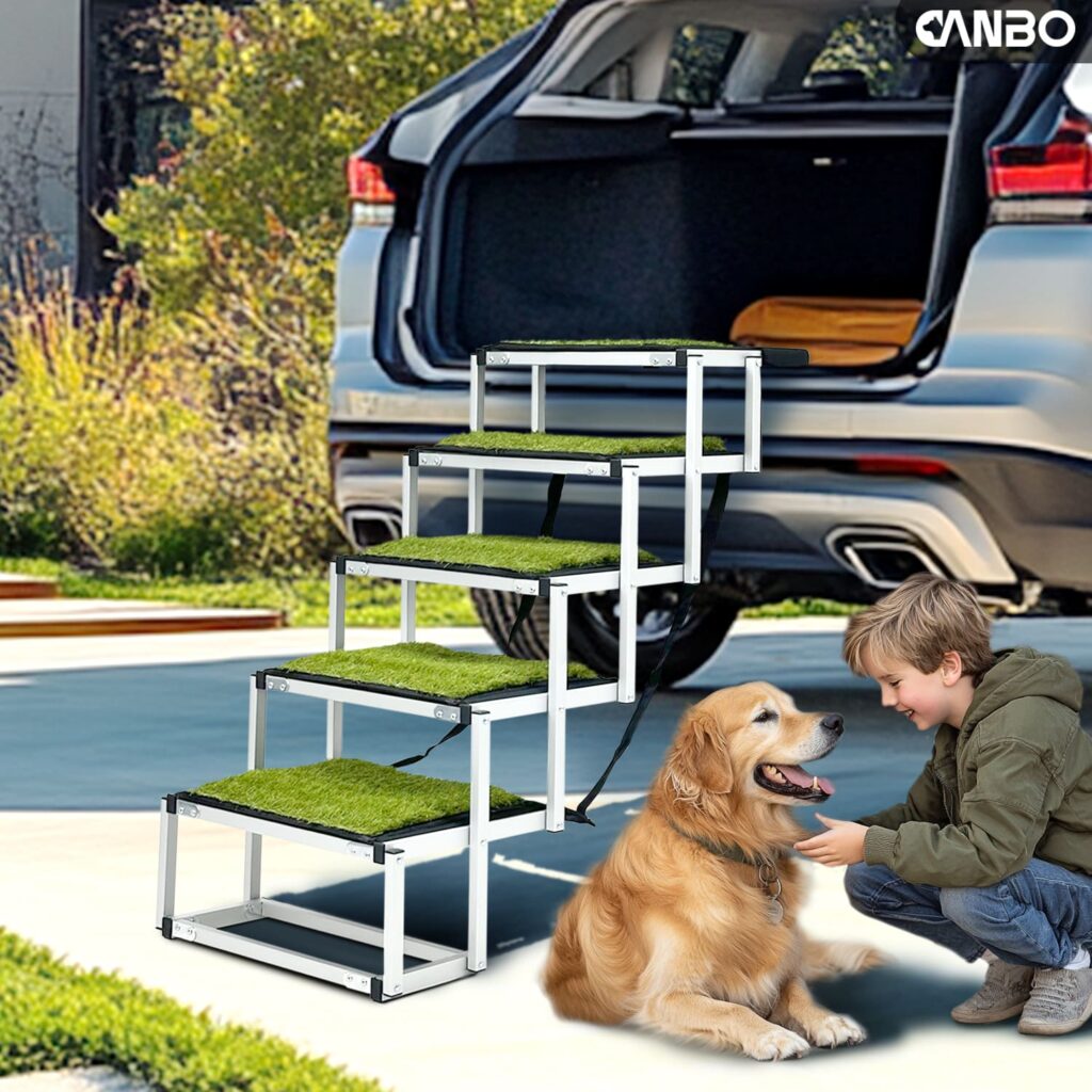 collapsible pet steps