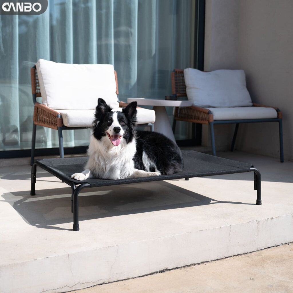 large waterproof outdoor dog bed