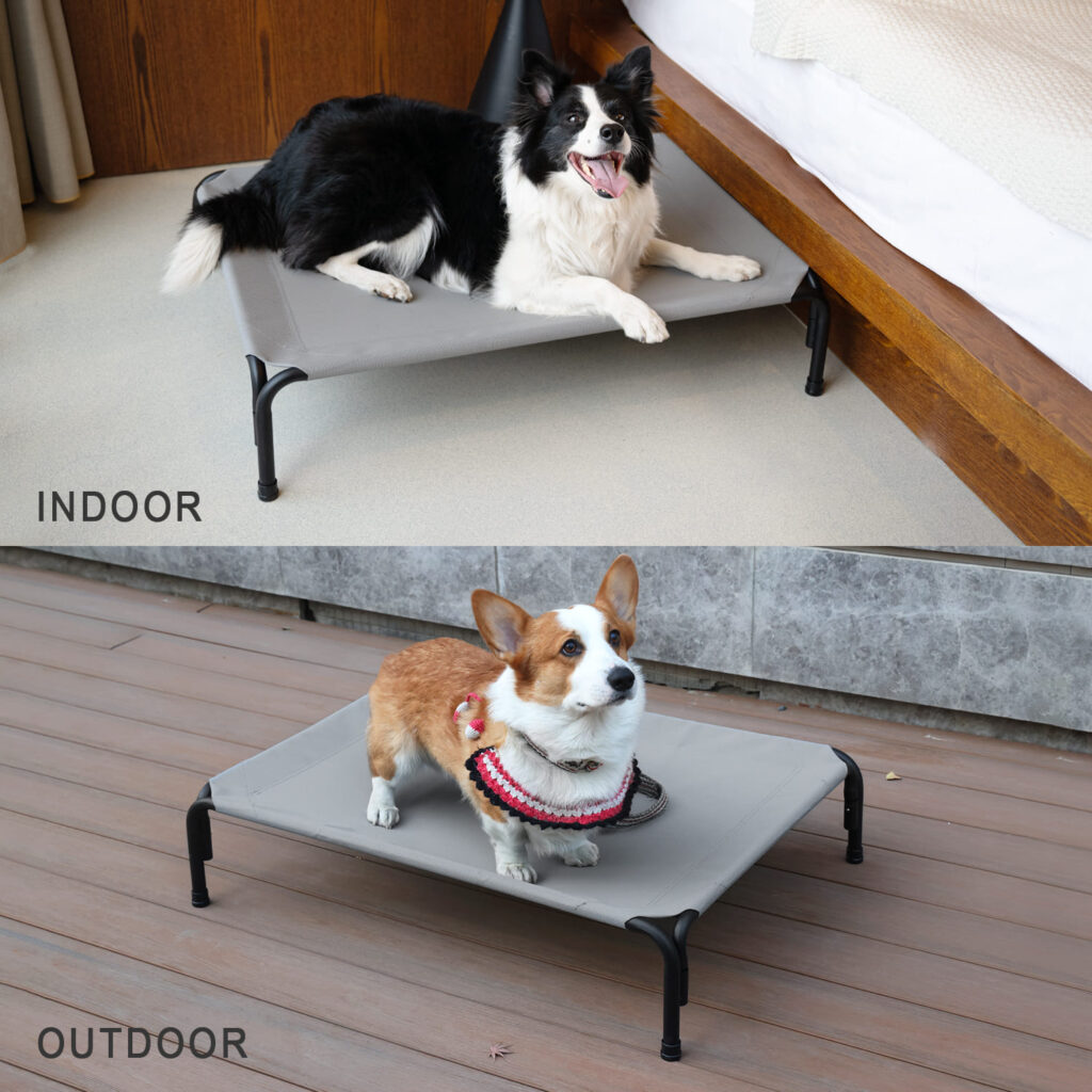 großes Hundebett für draußen