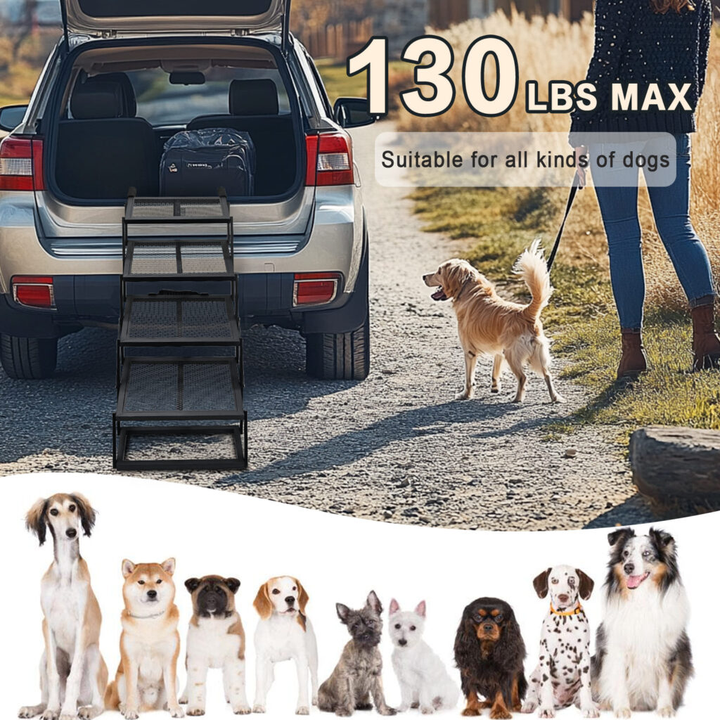 rampa plegable para perros
