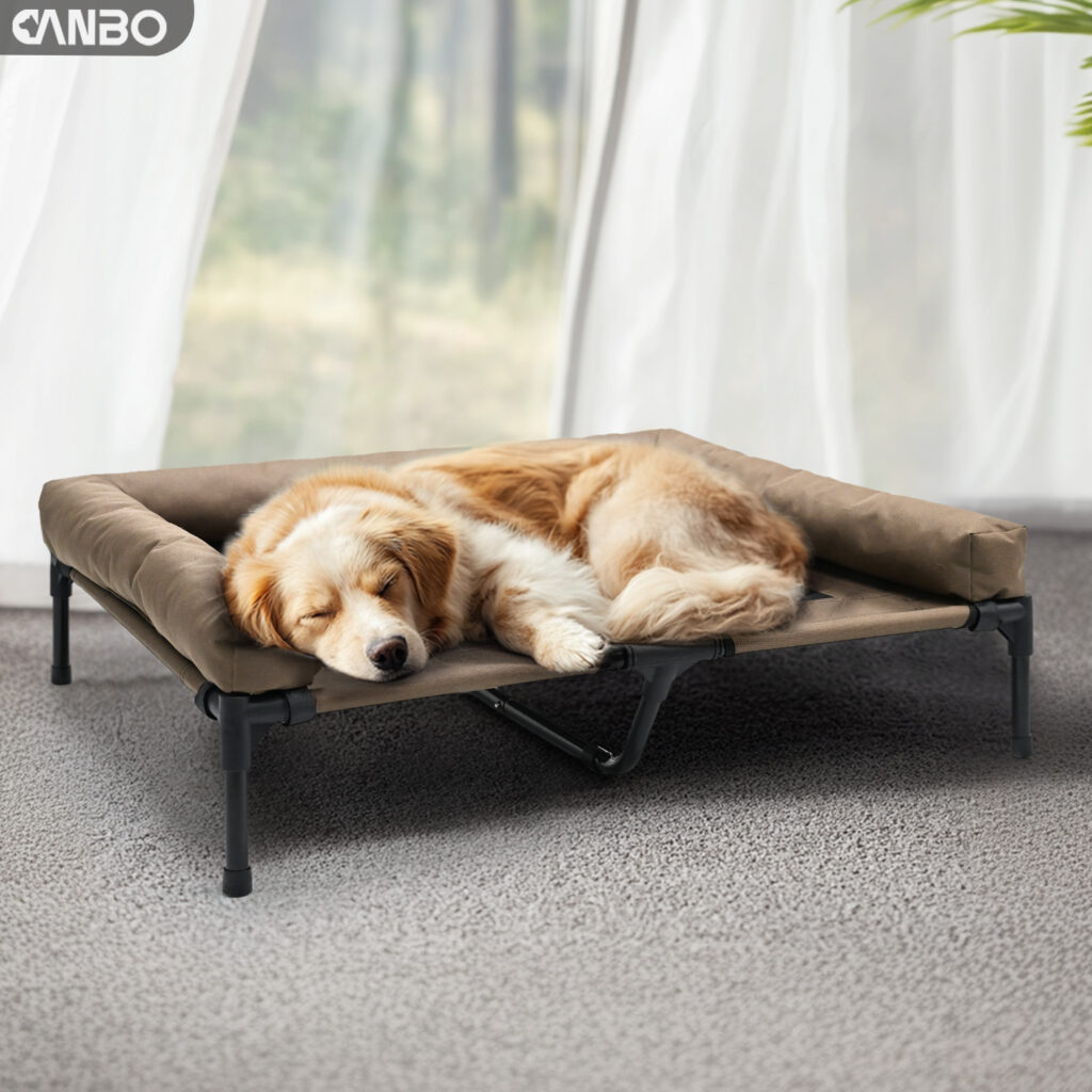 raised dog bed for large dogs