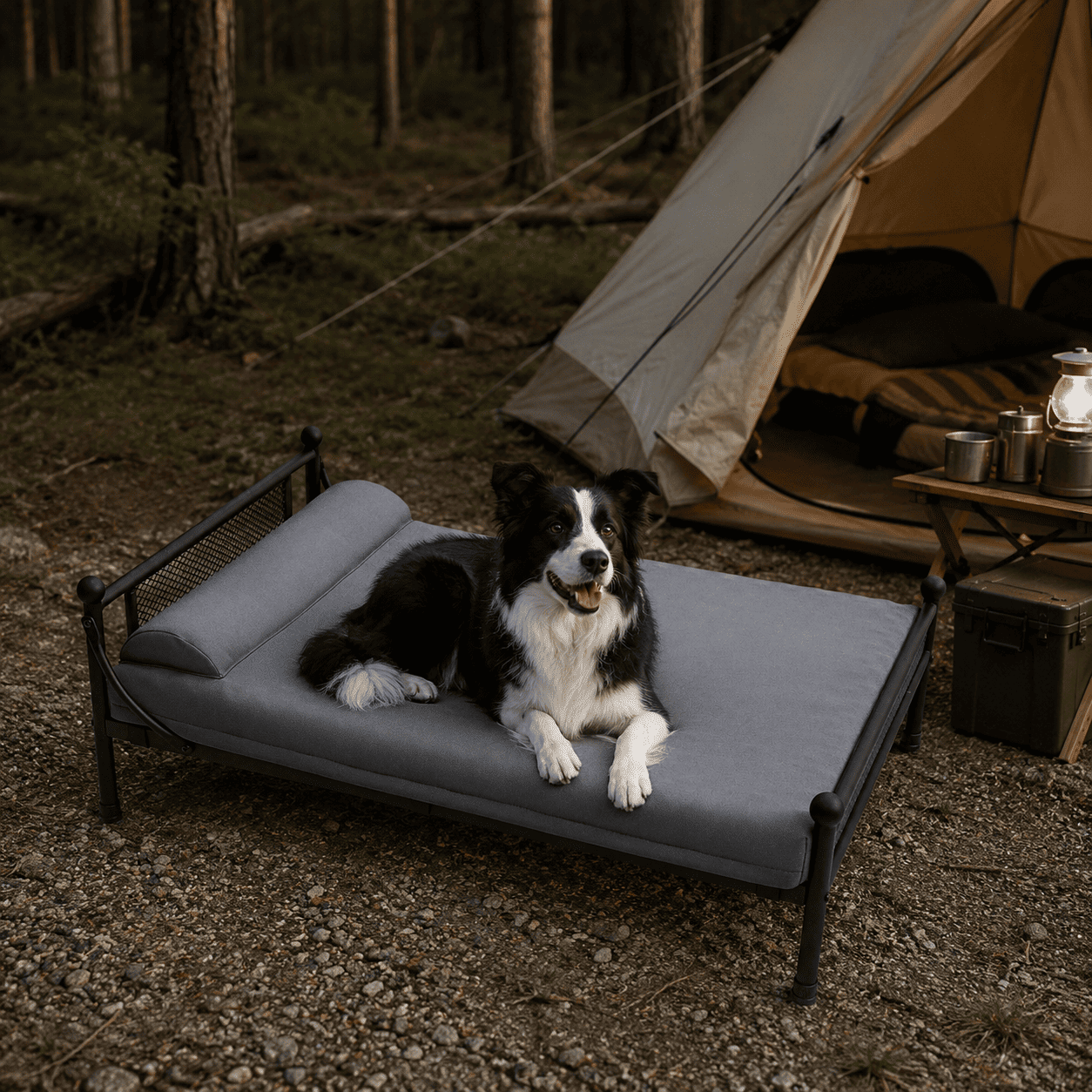 elevated dog bed washable (1)