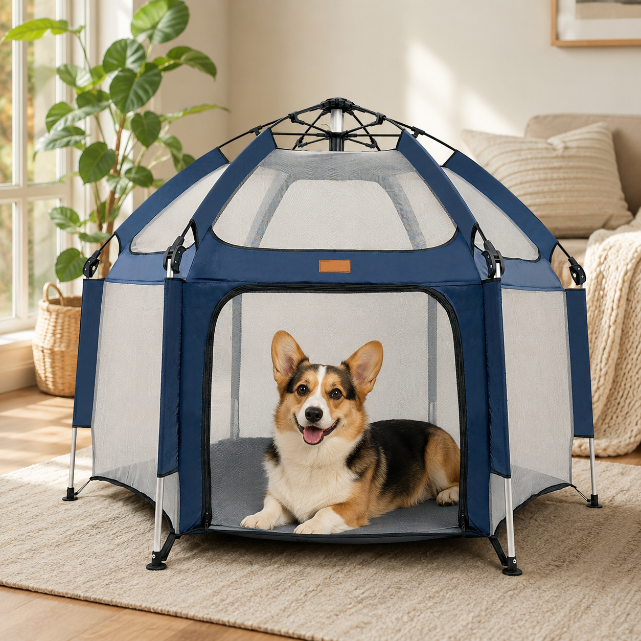 sturdy dog playpen indoor