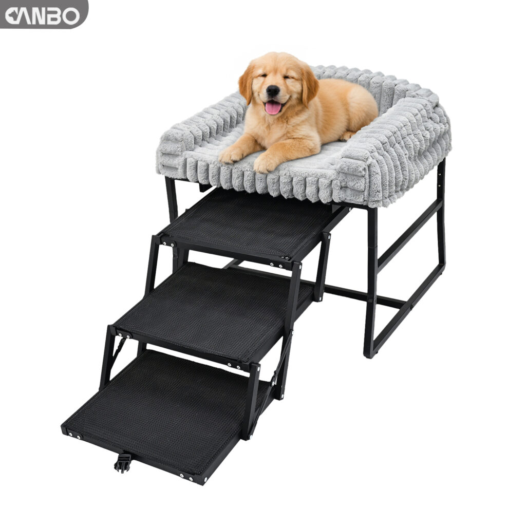 dog stairs for bed