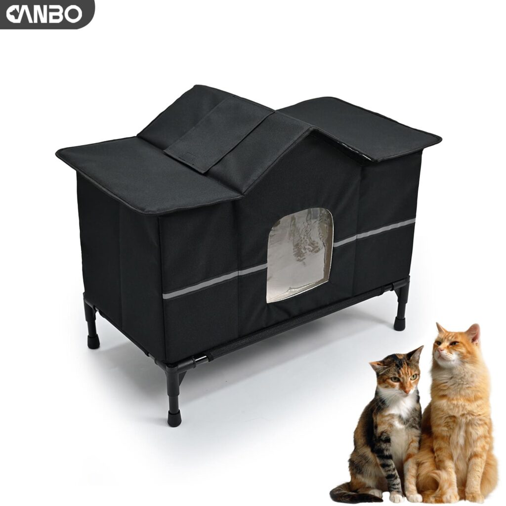 heated cat houses for outside