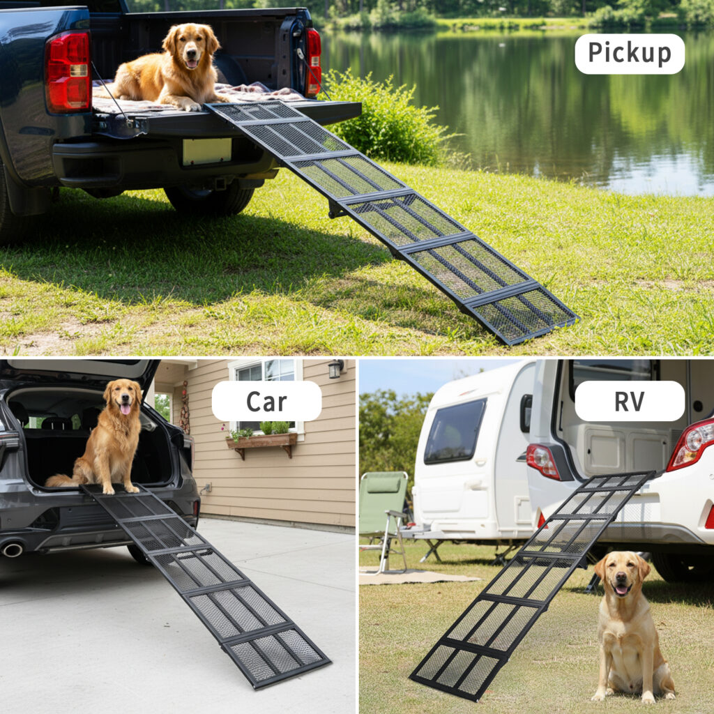 rampa plegable para perros