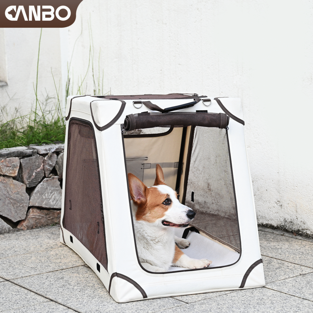 collapsible dog crate
