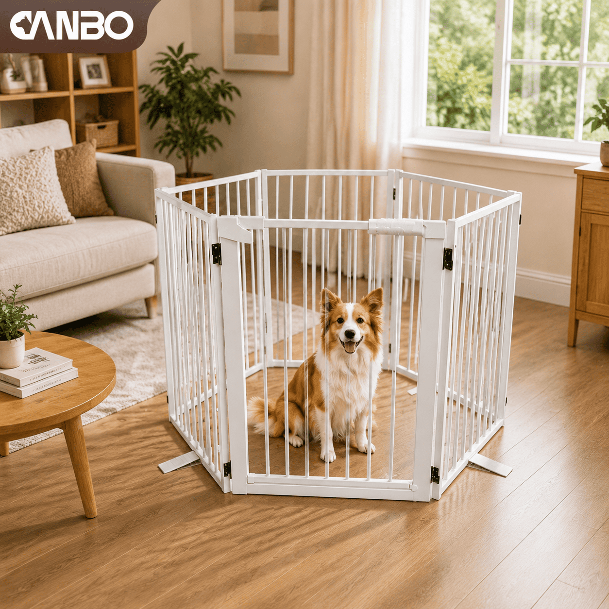 freestanding puppy gate