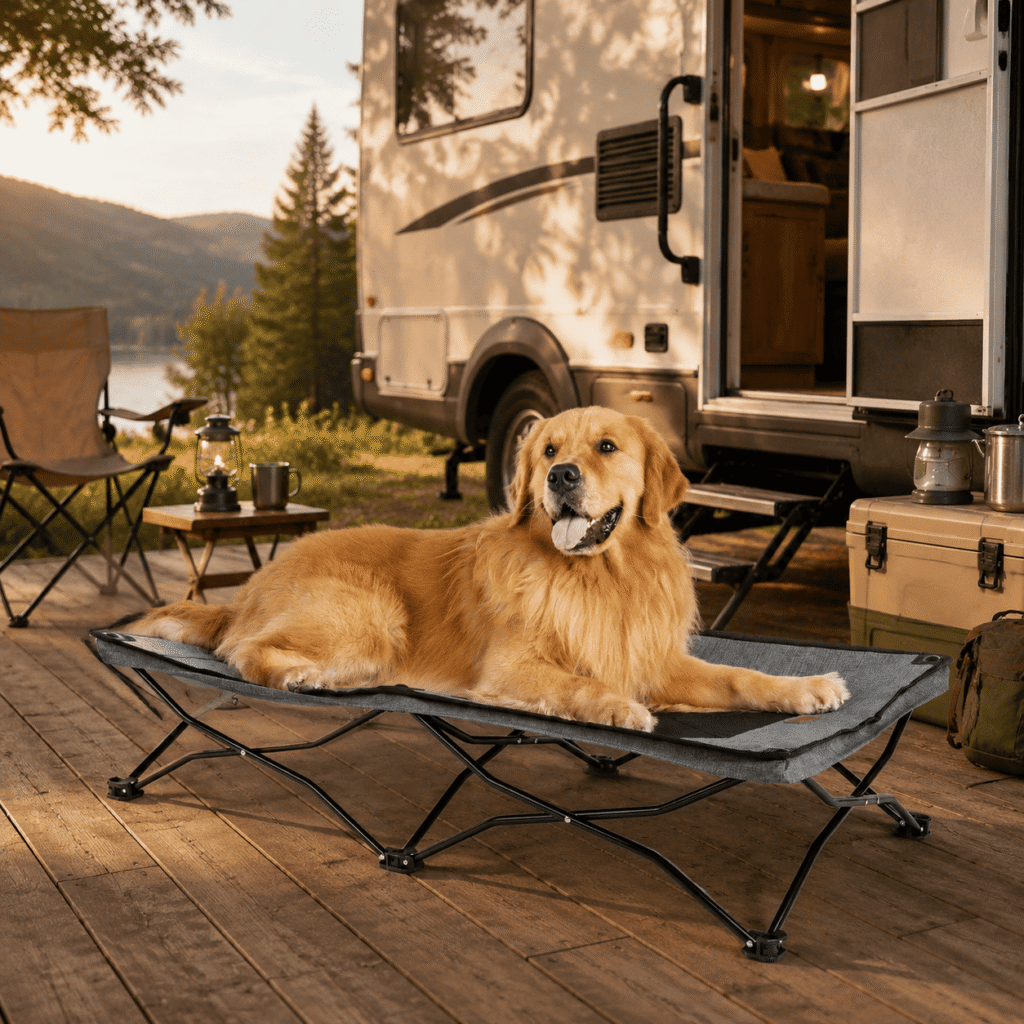 foldable elevated dog bed (1)