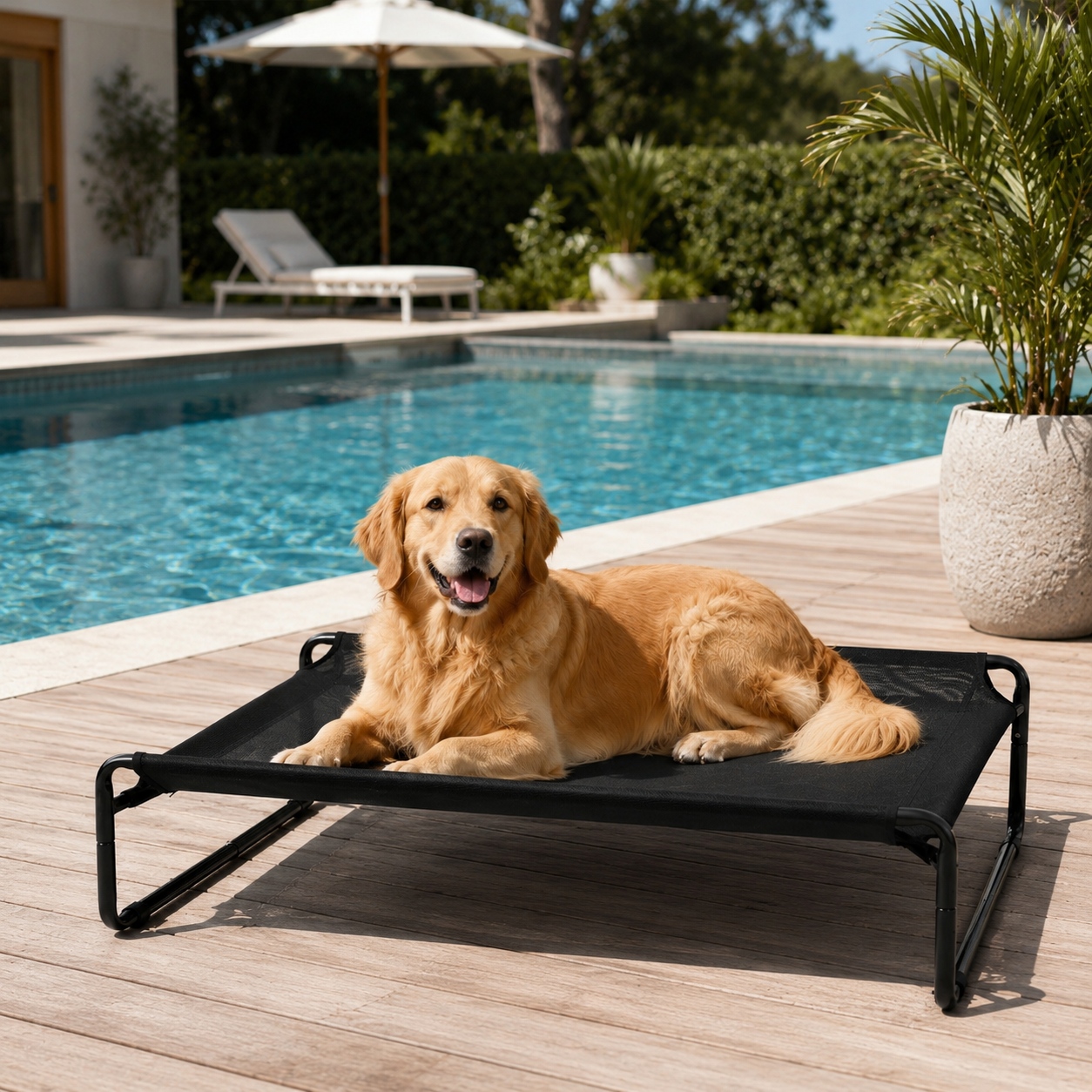 best foldable elevated dog bed