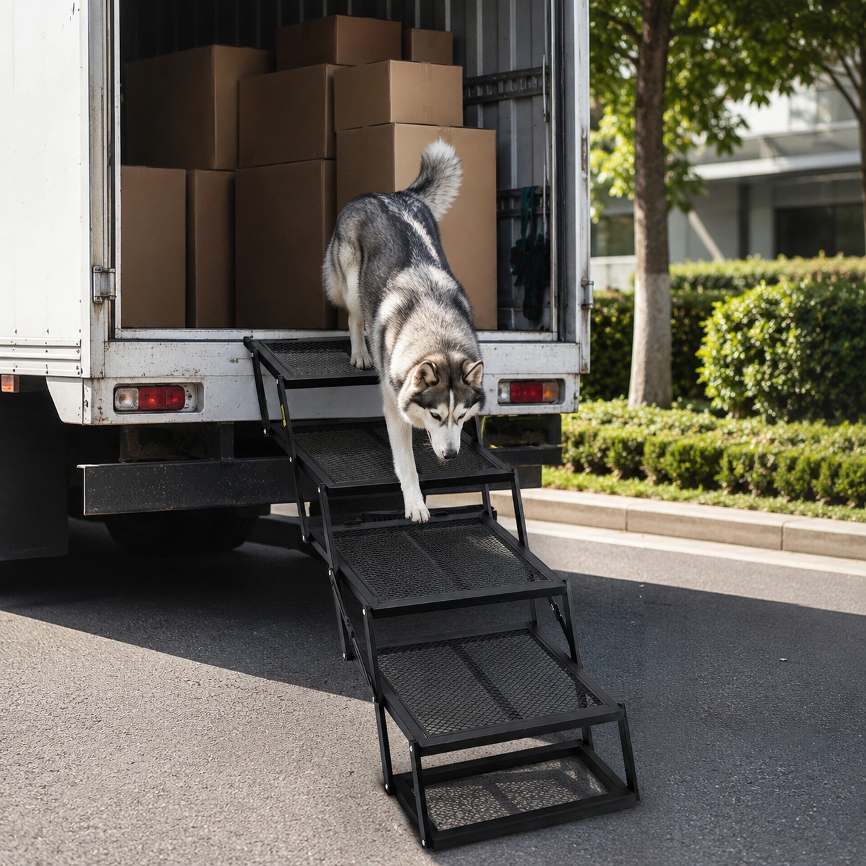 dog ramp outdoor