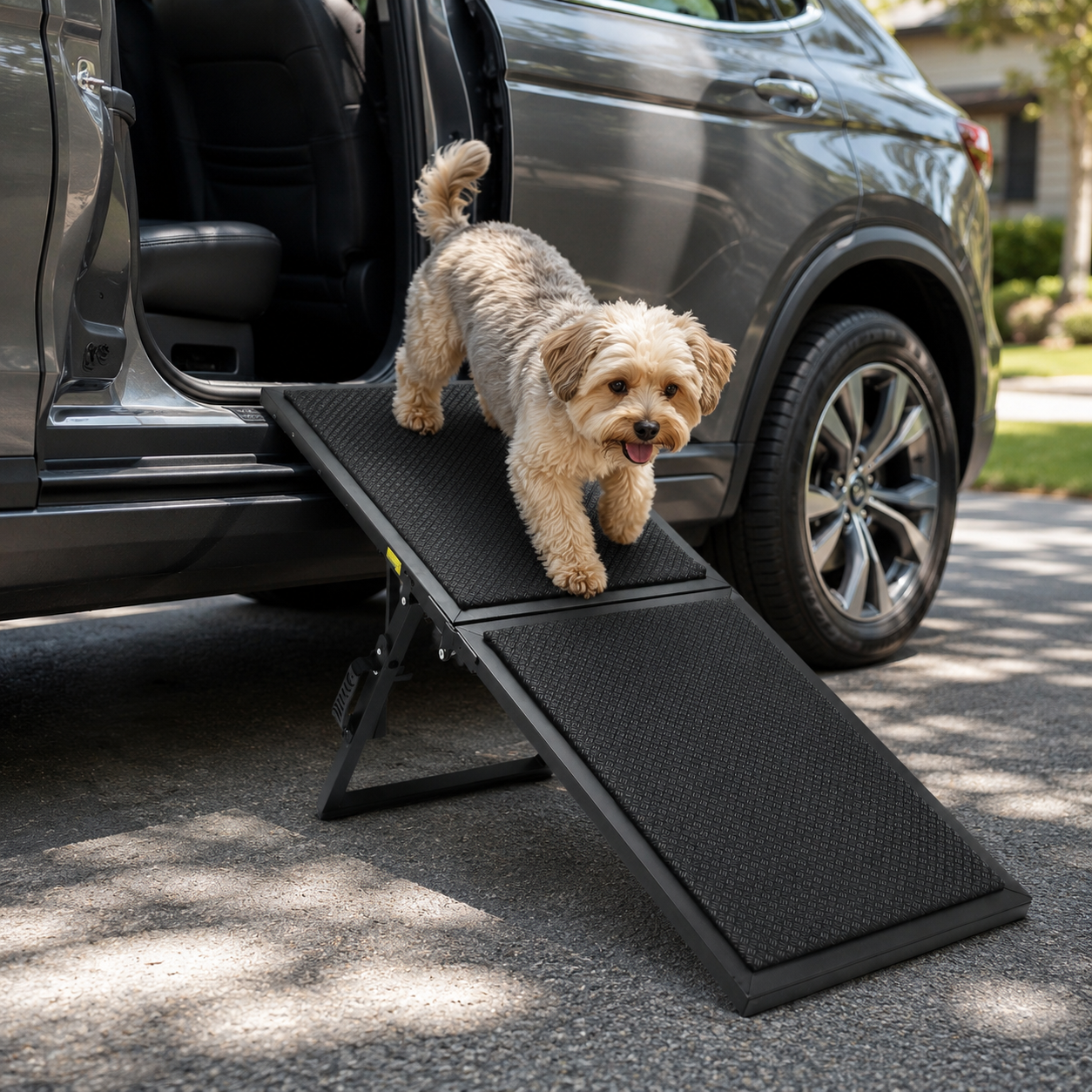 rampe per cani per le porte laterali delle auto