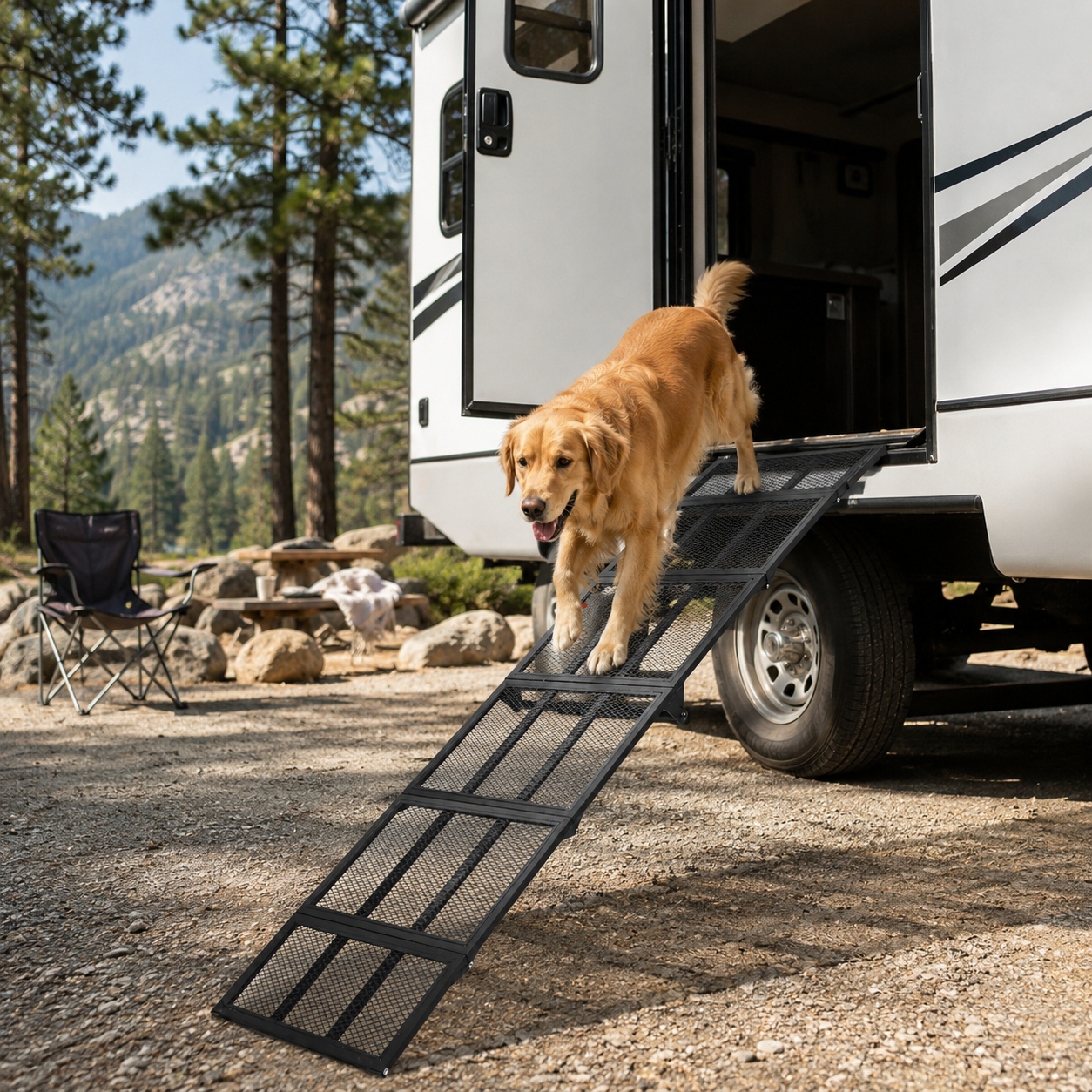 foldable dog stairs for small dogs