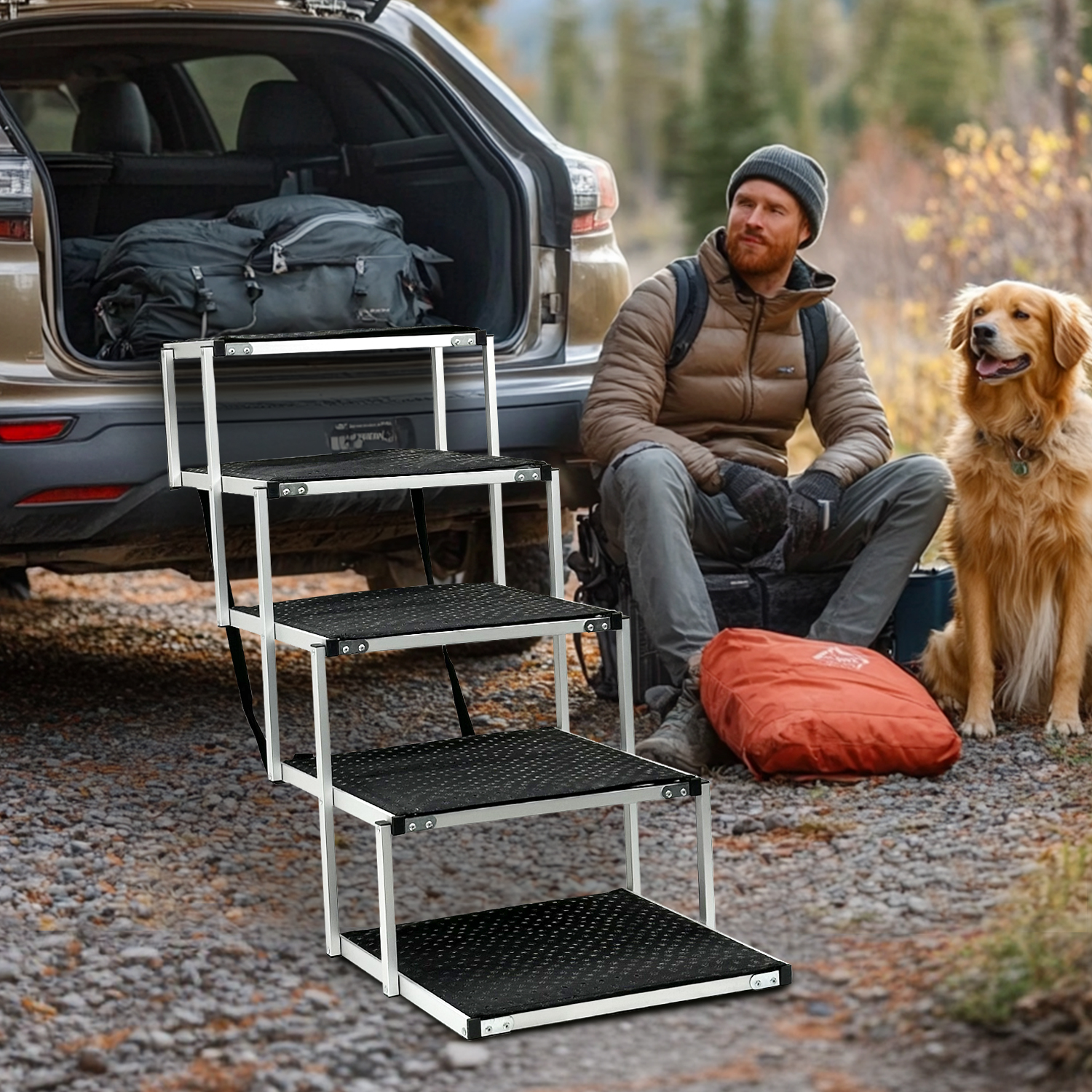 outdoor dog ramp for stairs