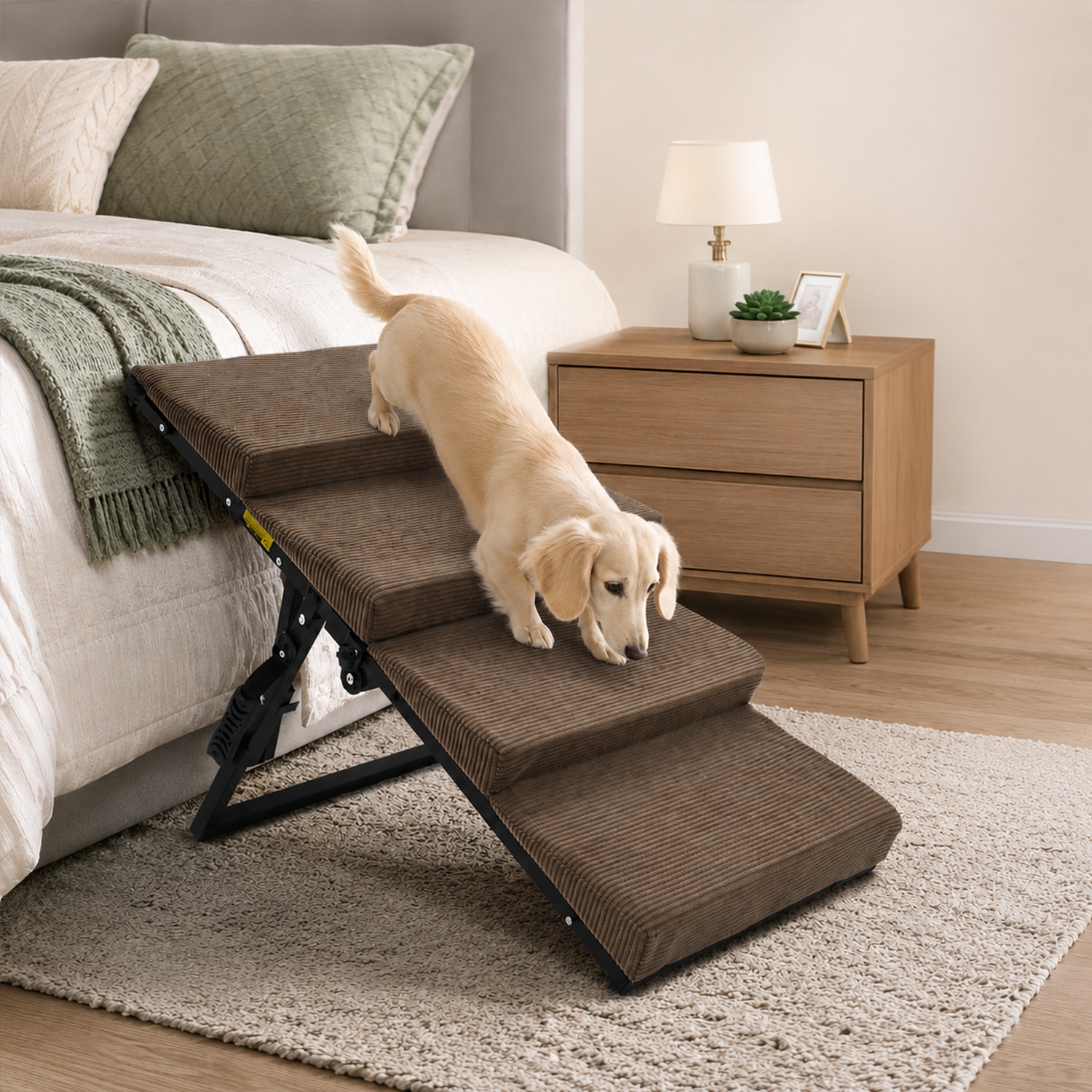 pet ramp or stairs for bed