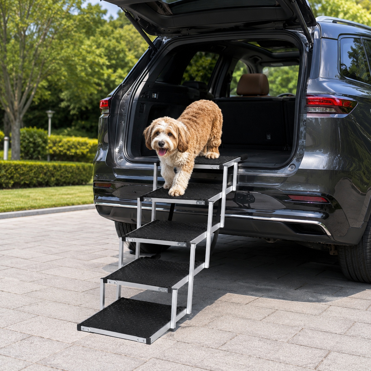 aluminum dog ramp for car