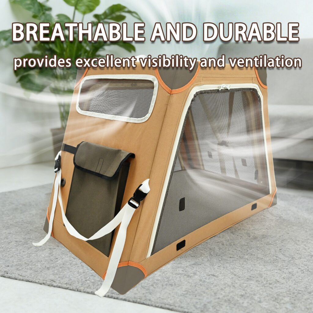 breathable pet carrier for car