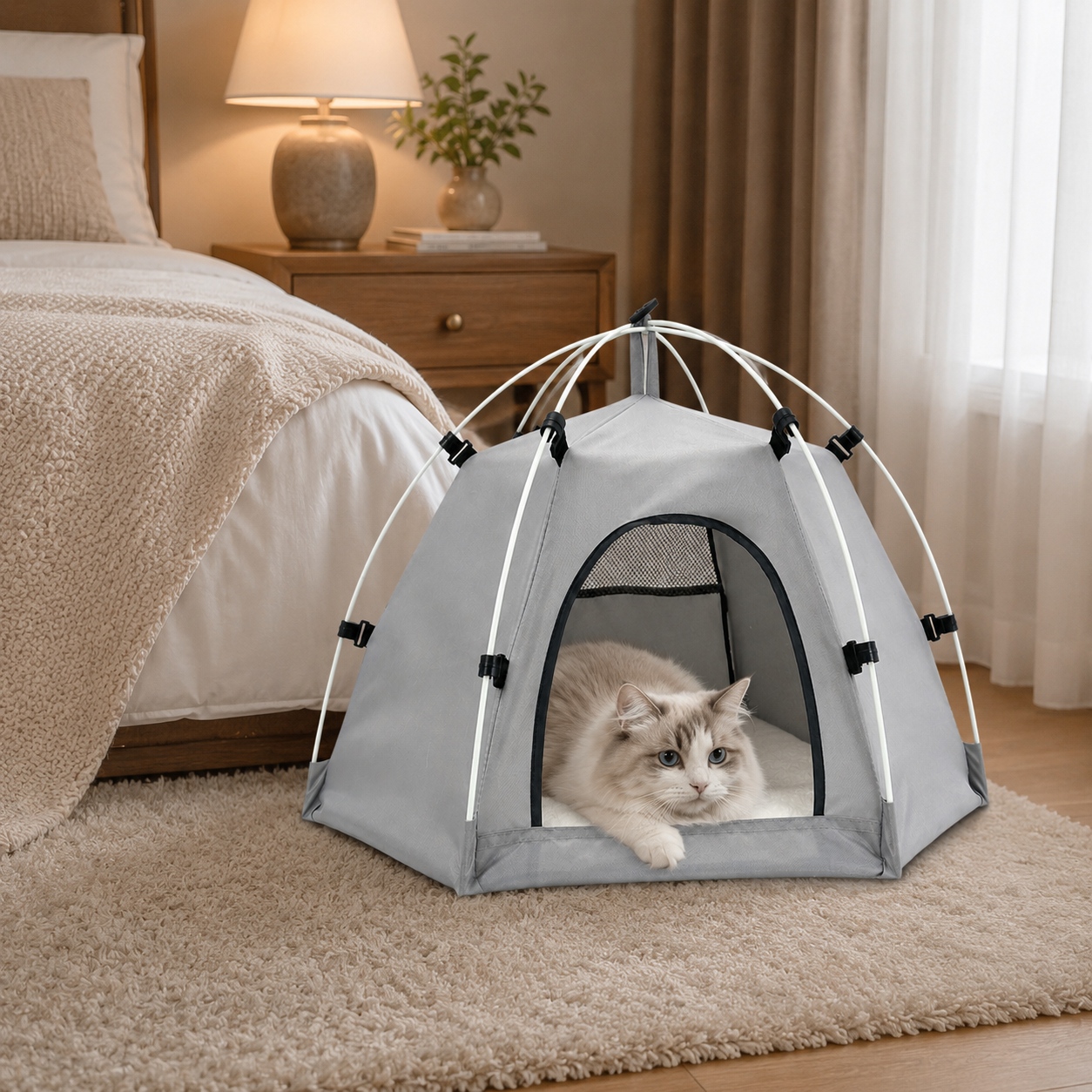 cat tent house