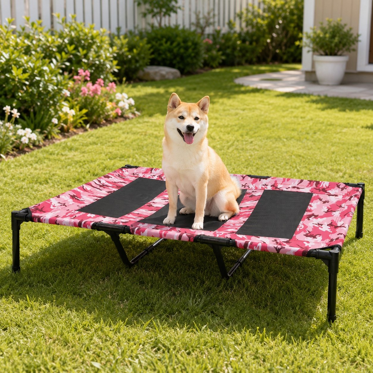 dog camping cot foldable