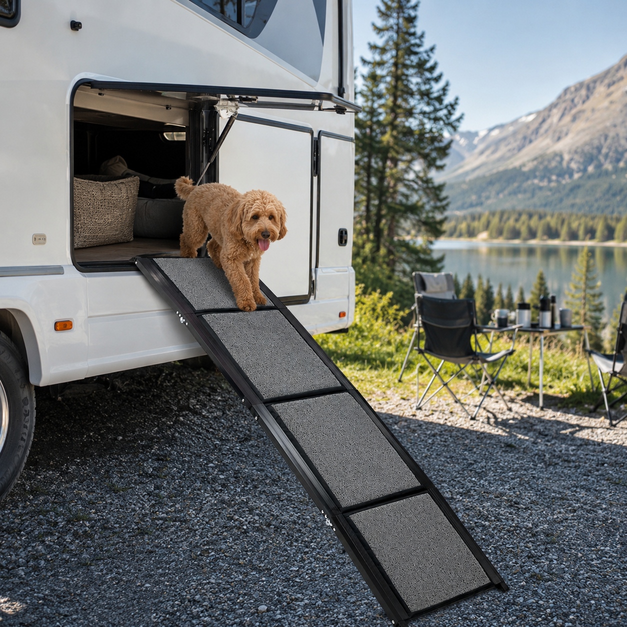 dog ramp for rv