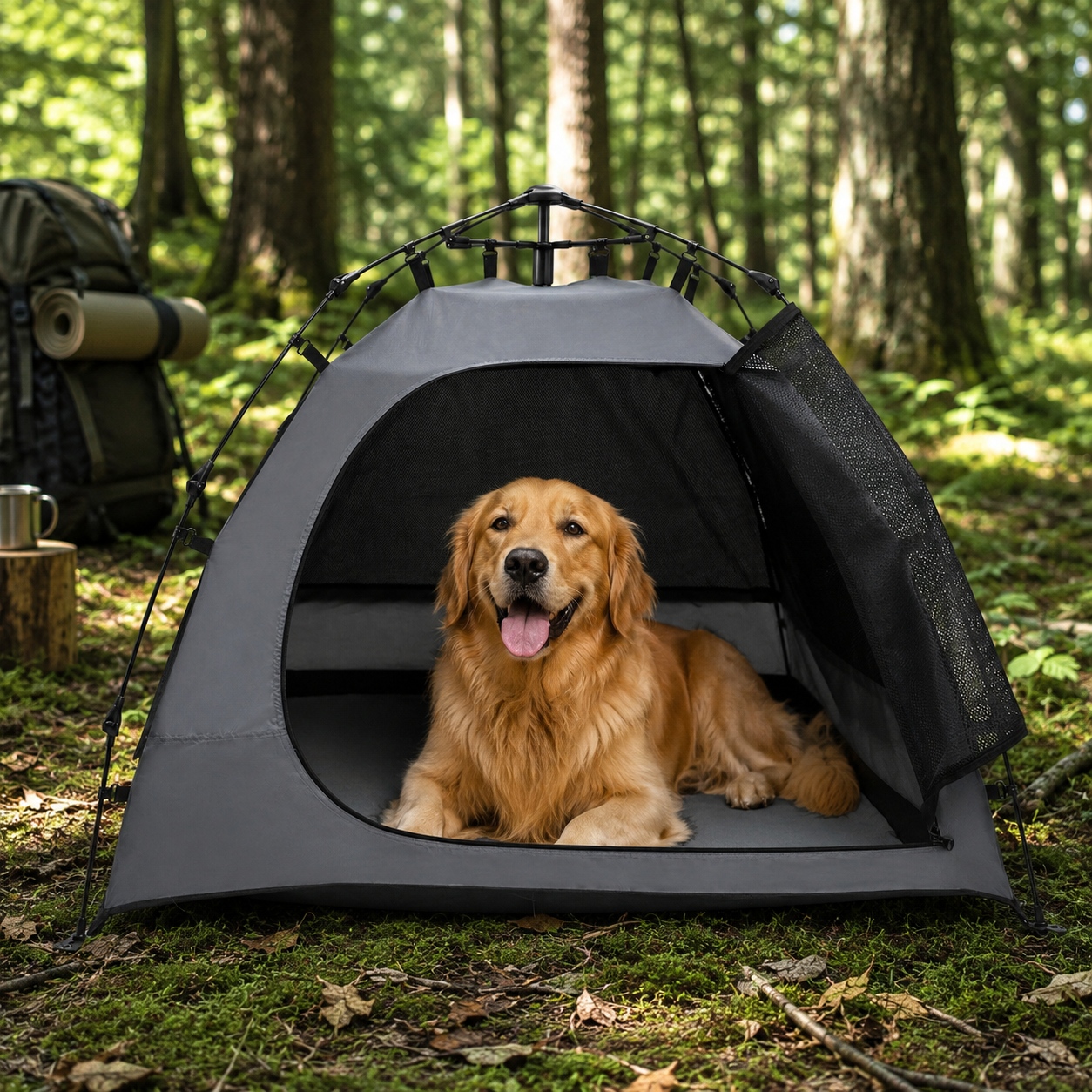 hondentent voor camping