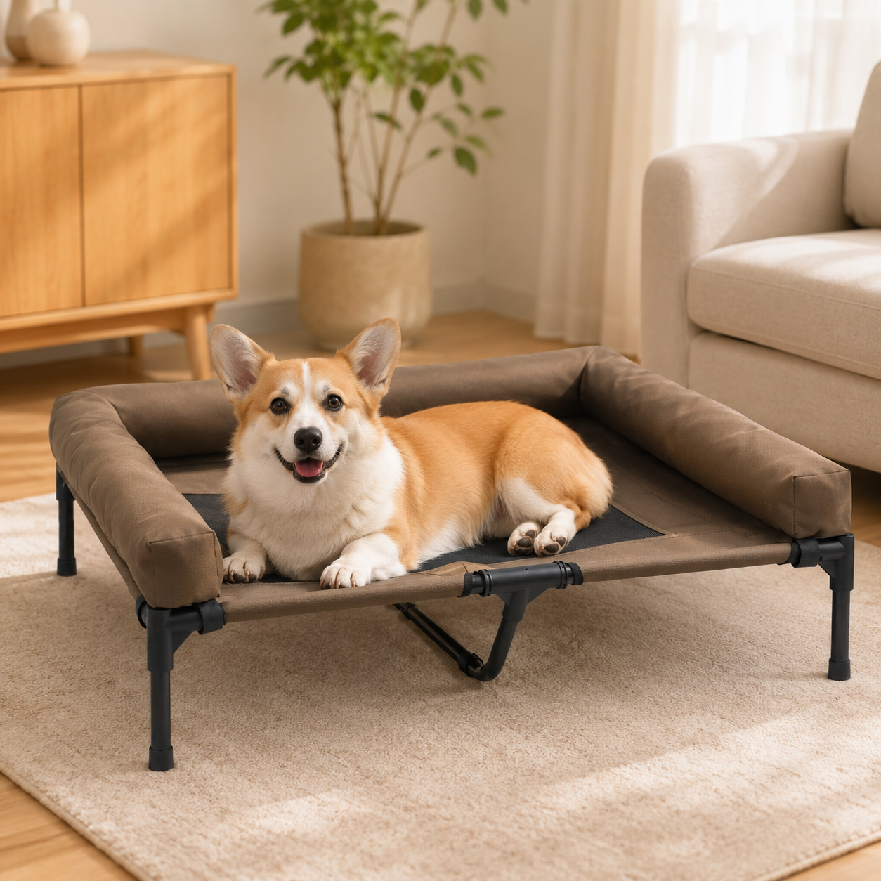 elevated dog bed pillow 1 (3)