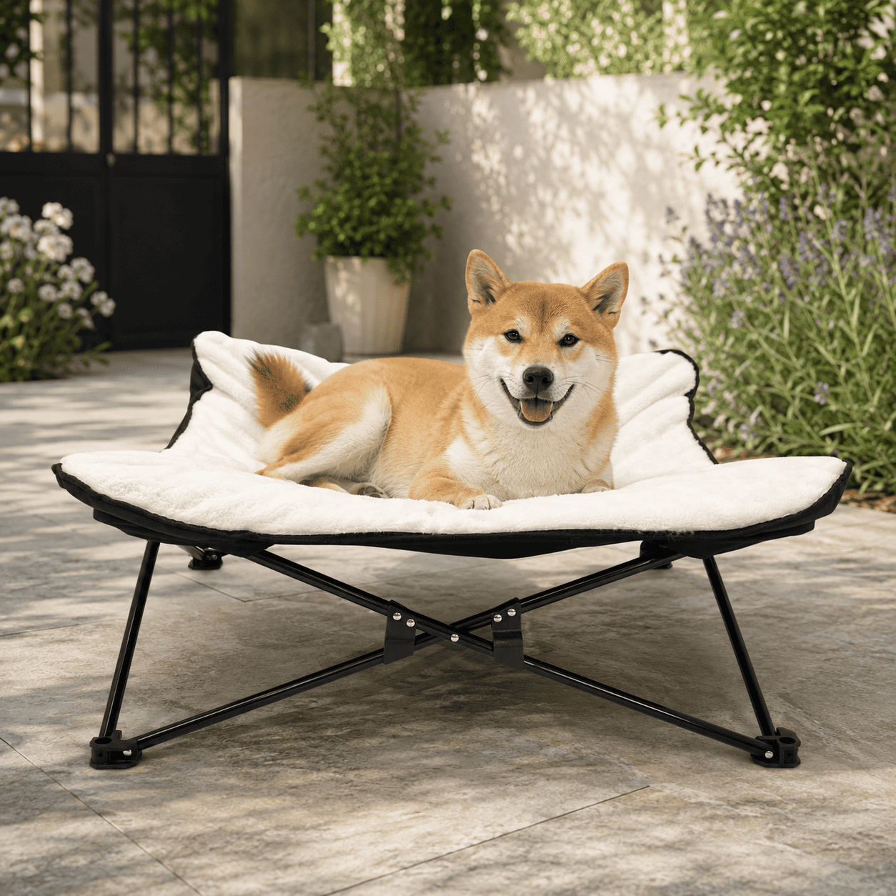foldable elevated dog bed (5)