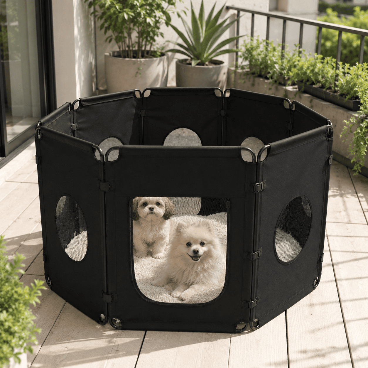 indoor dog pen fence (1)