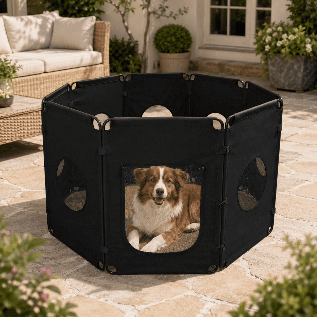 indoor dog pen fence (2)
