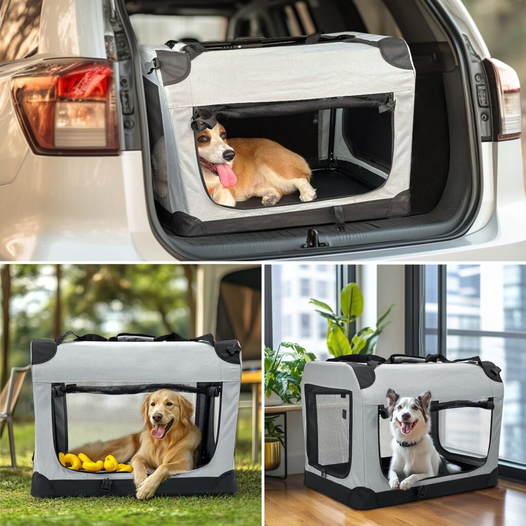 large soft sided dog crates