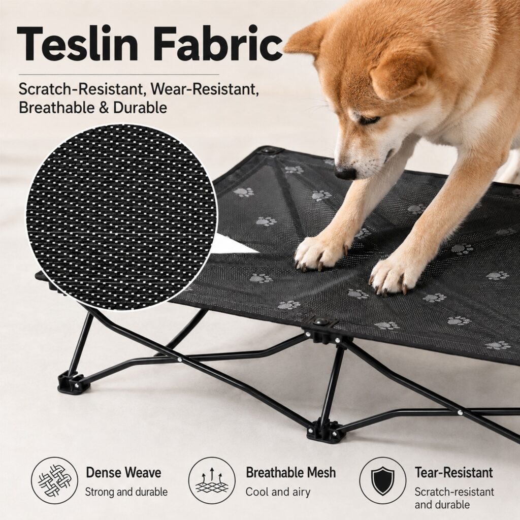 raised dog beds for large dogs