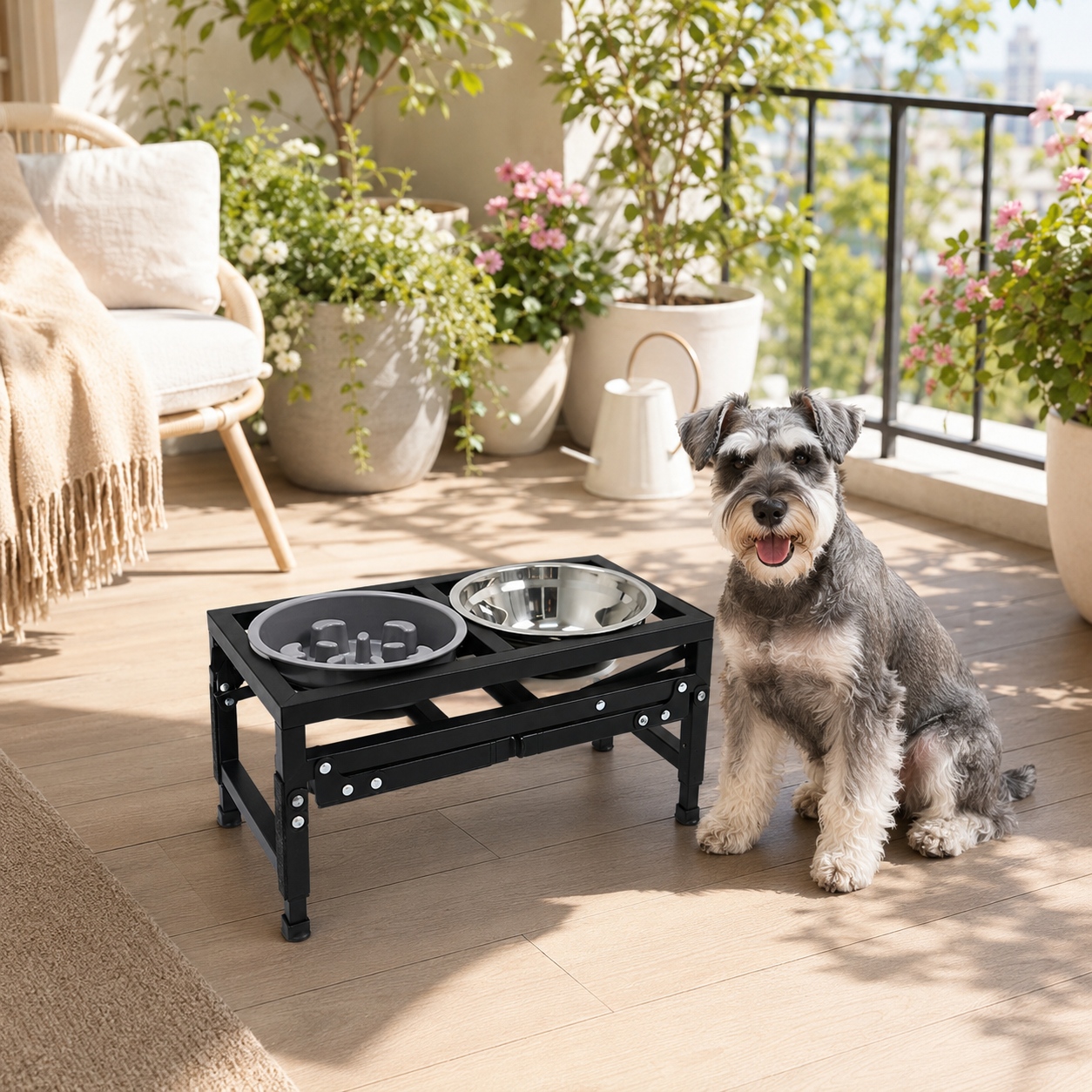 raised dog bowls for large breeds