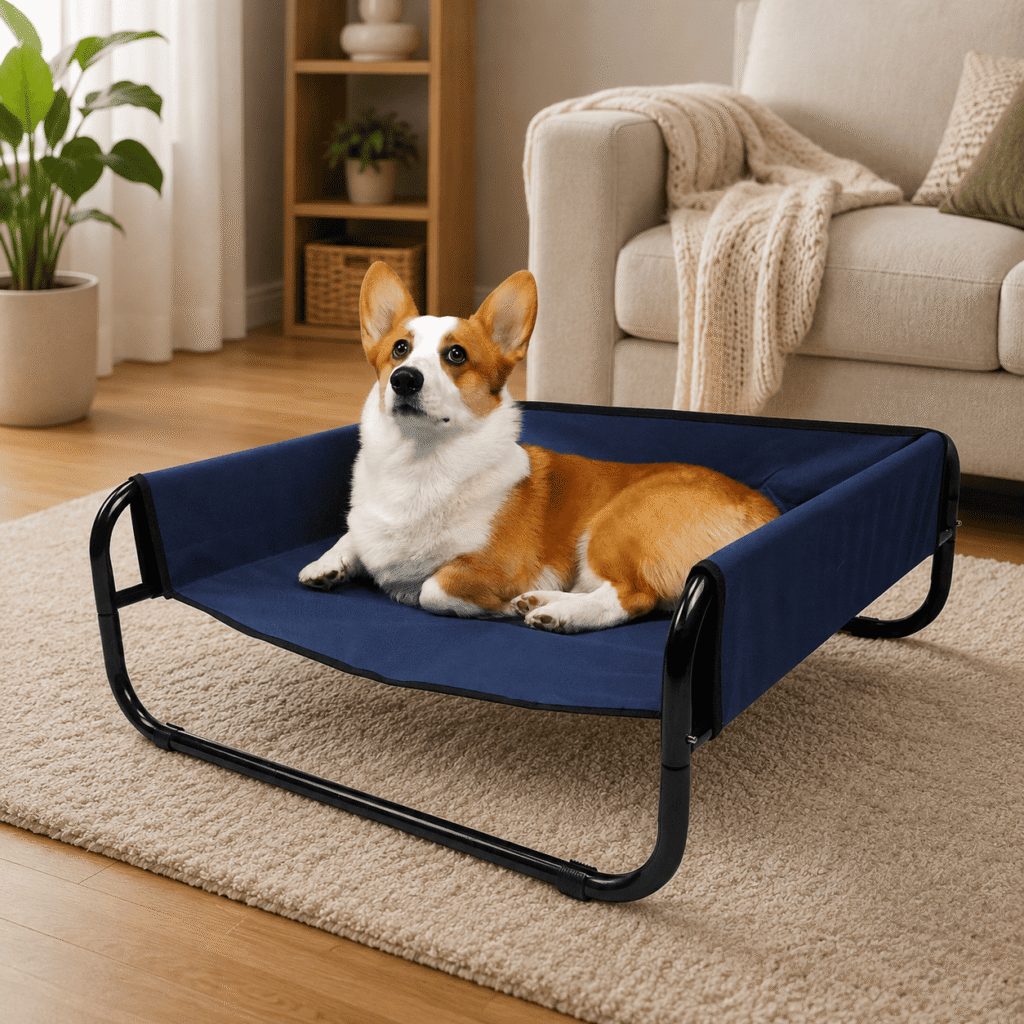small elevated dog bed (4)