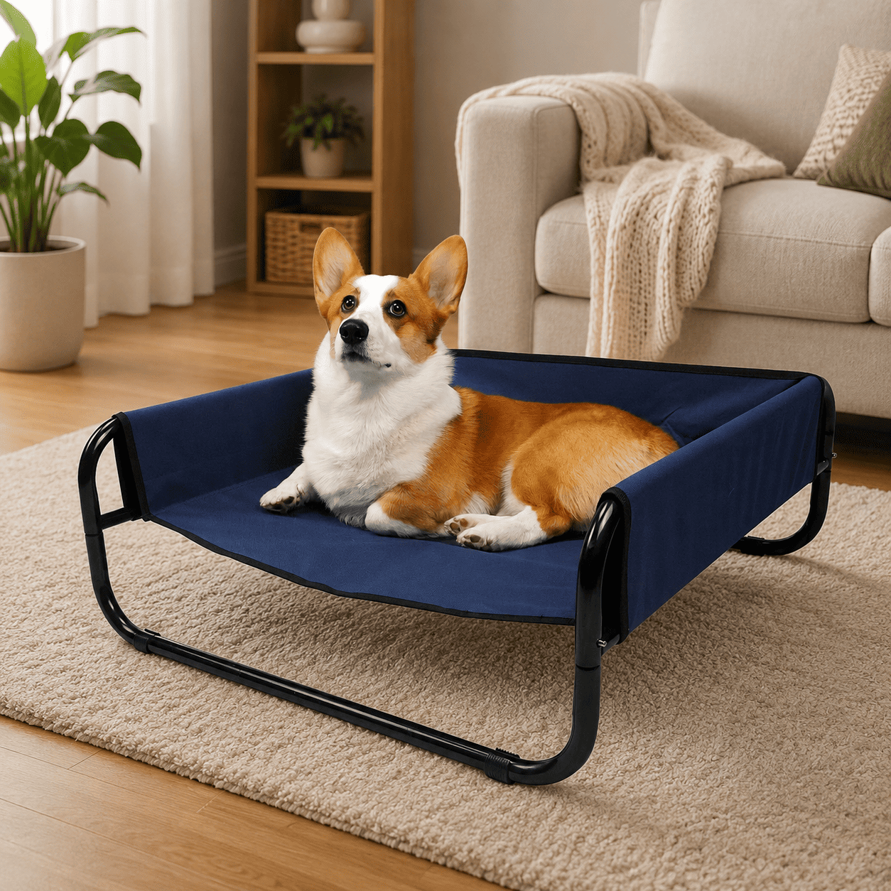 small elevated dog bed (4)