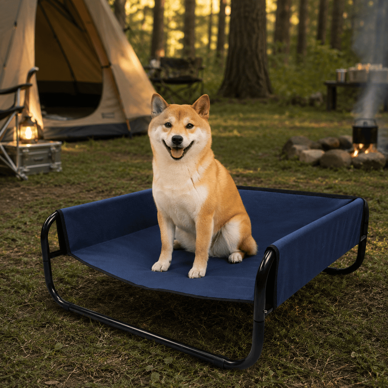 small elevated dog bed (5)