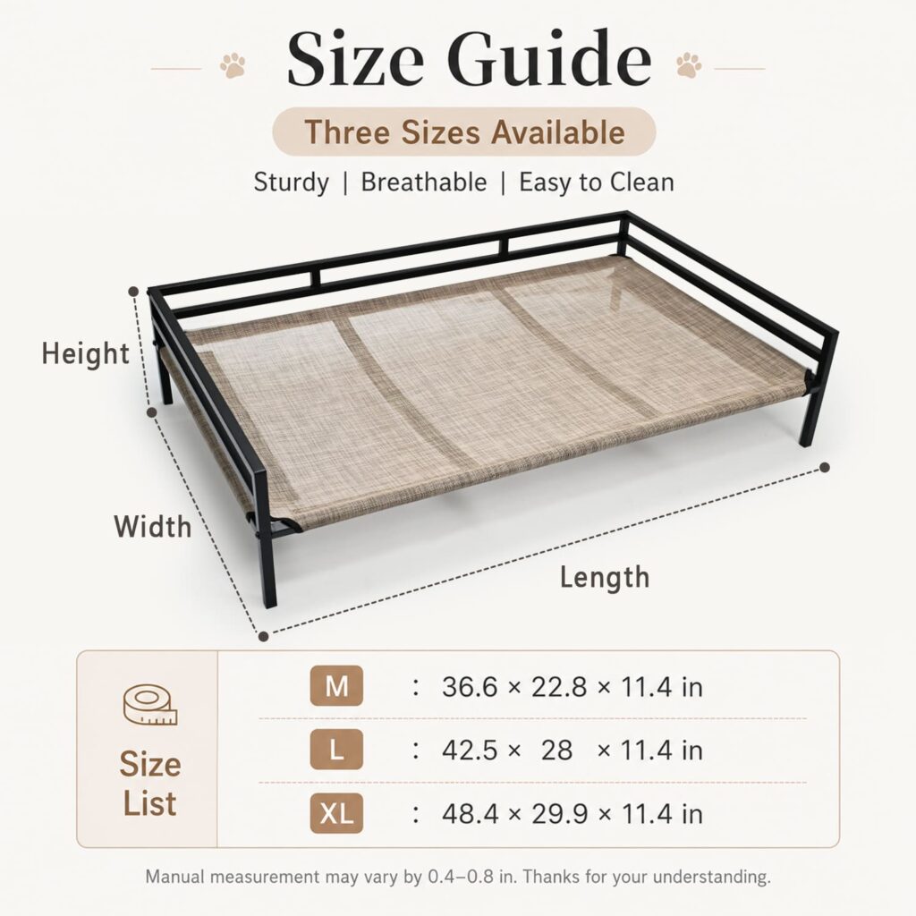 best elevated dog beds