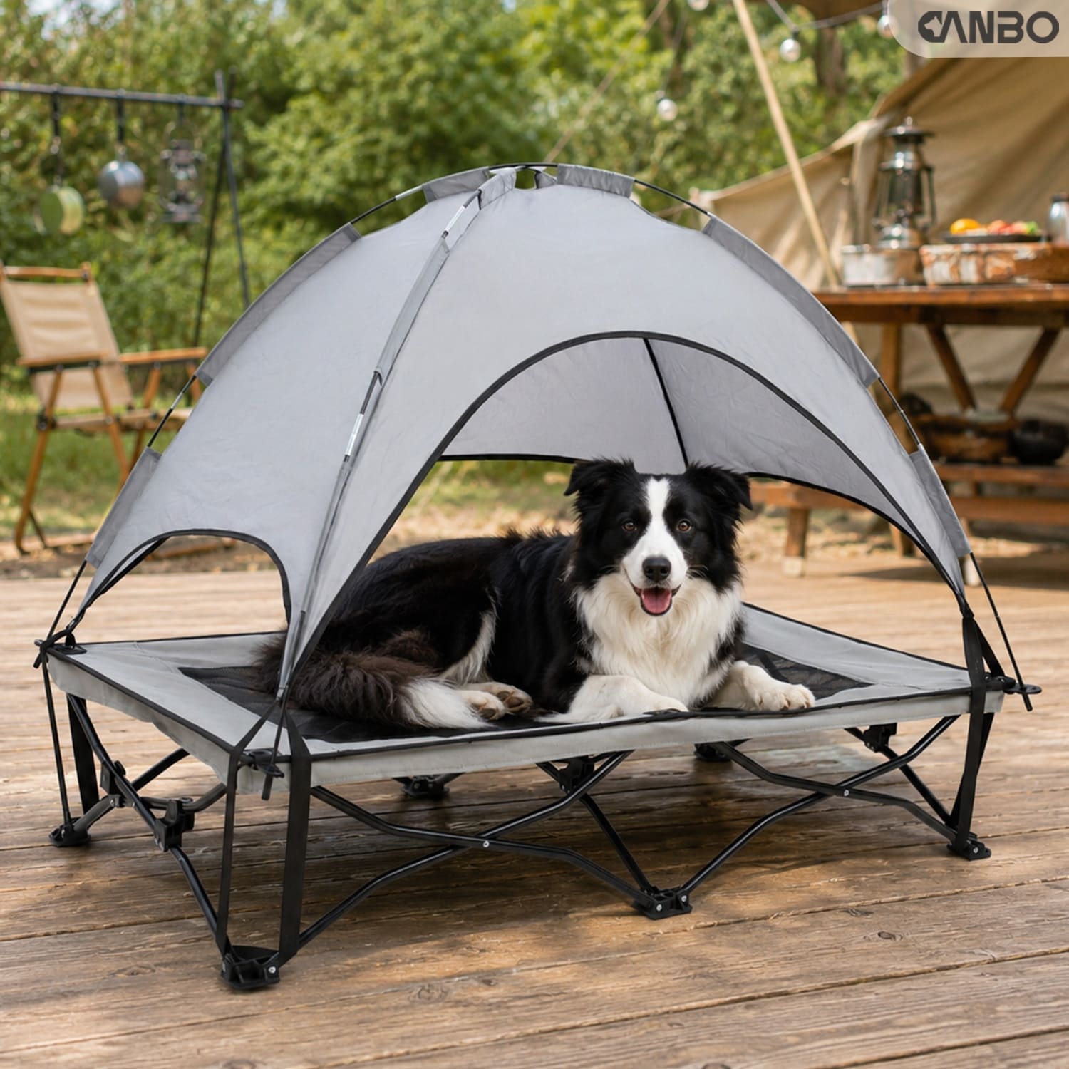 outdoor canopy pet bed