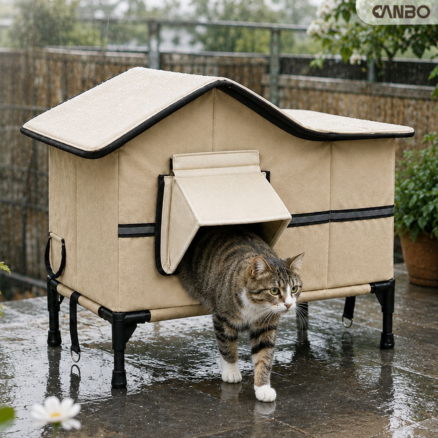 outdoor feral cat house for winter