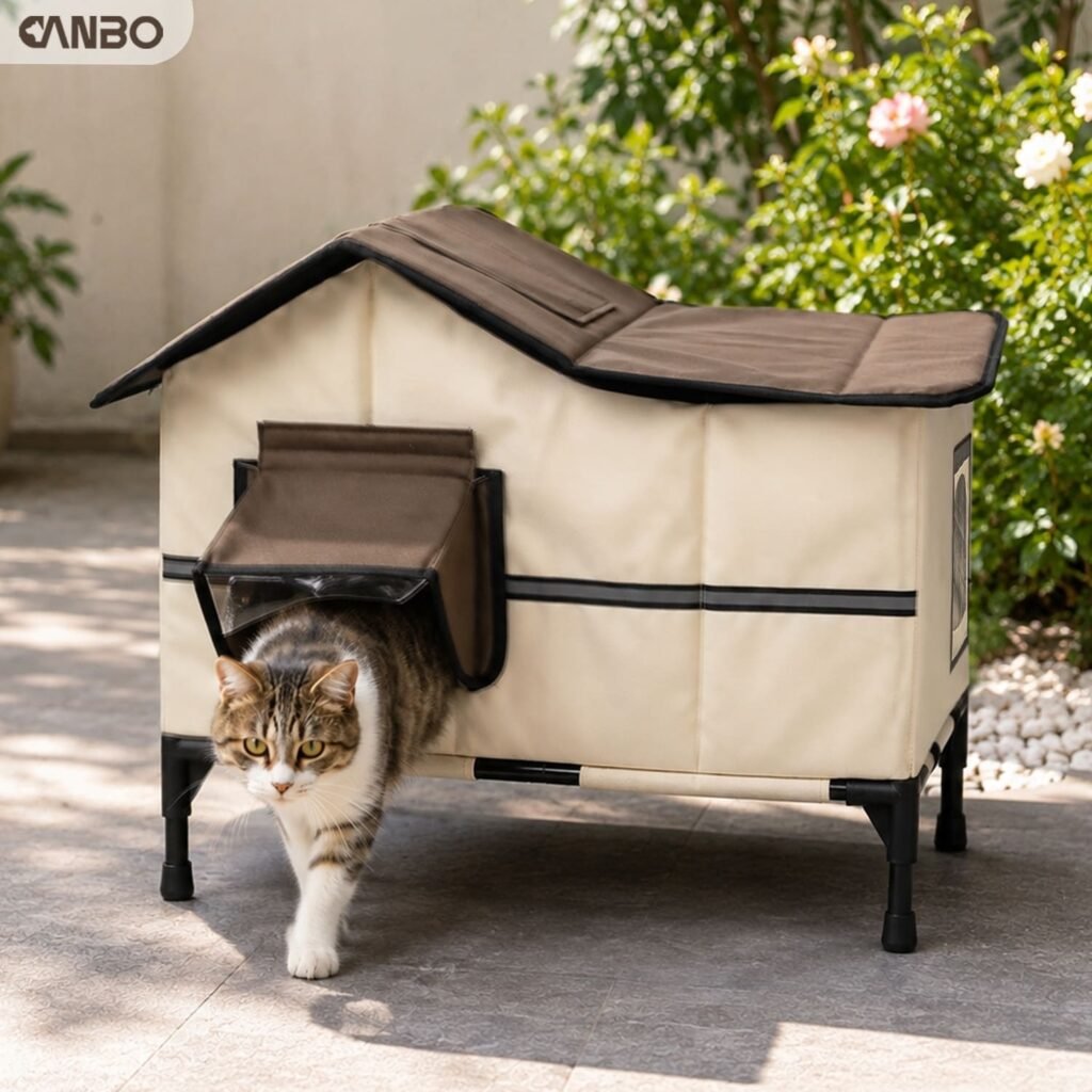 waterproof outdoor cat bed