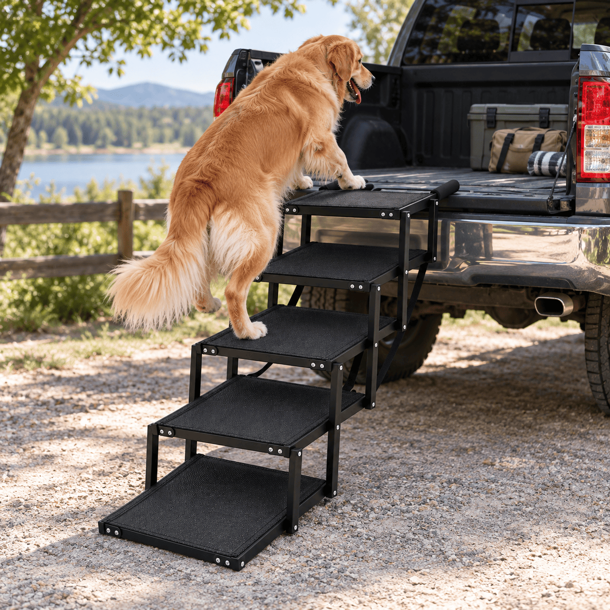 dog stairs for car