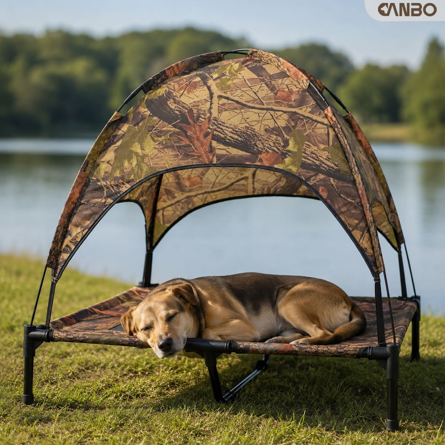 outdoor canopy pet bed