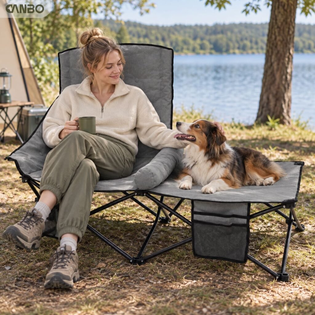 Lounge-Liegestuhl für Hunde für den Außenbereich