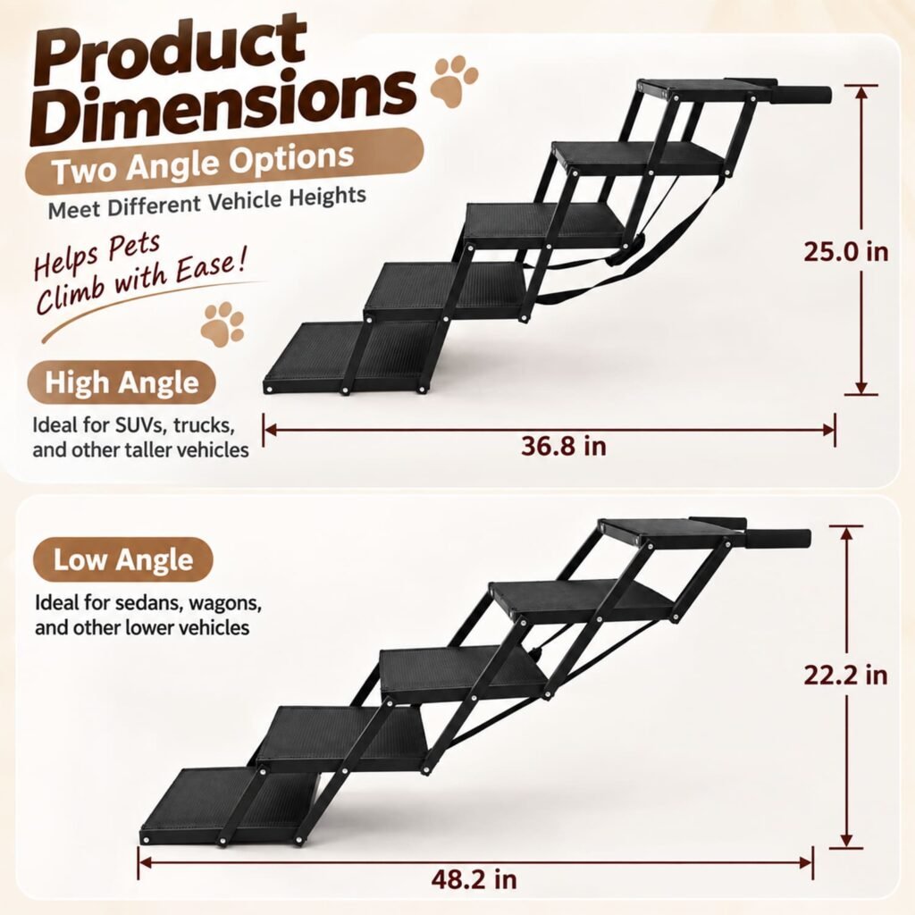 portable aluminum dog ramp